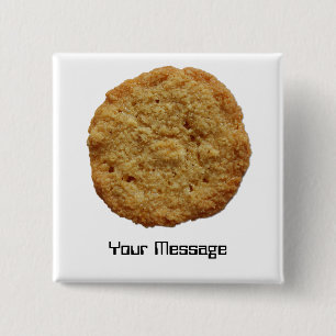 Knusperiger gebackener button