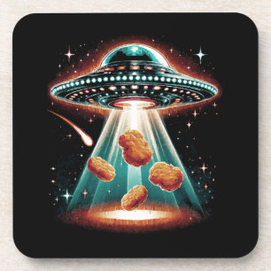 Knusprige Hähnchen-Nuggets Getränkeuntersetzer