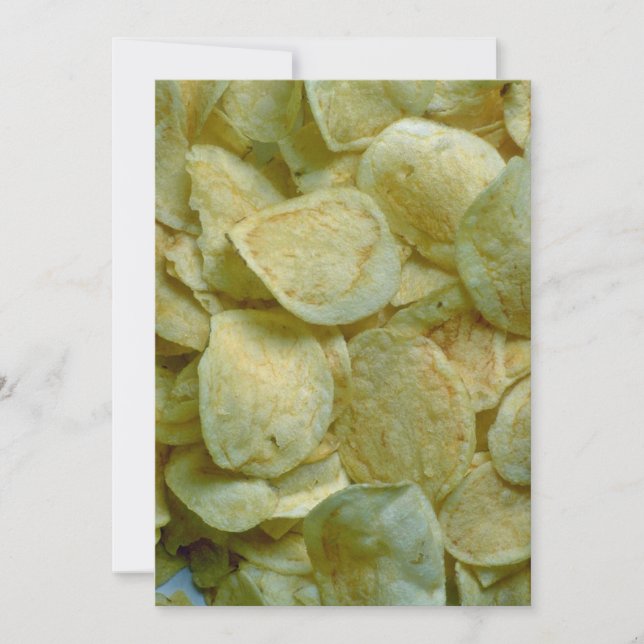 Knusprige Kartoffelchips (Vorderseite)
