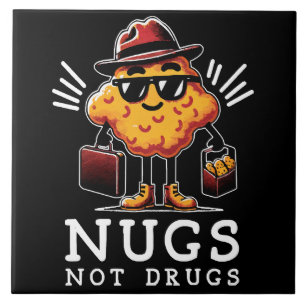 Knusprige Nuggets statt Drogen Fliese