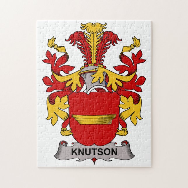 Knutson Familienwappen (Vertikal)