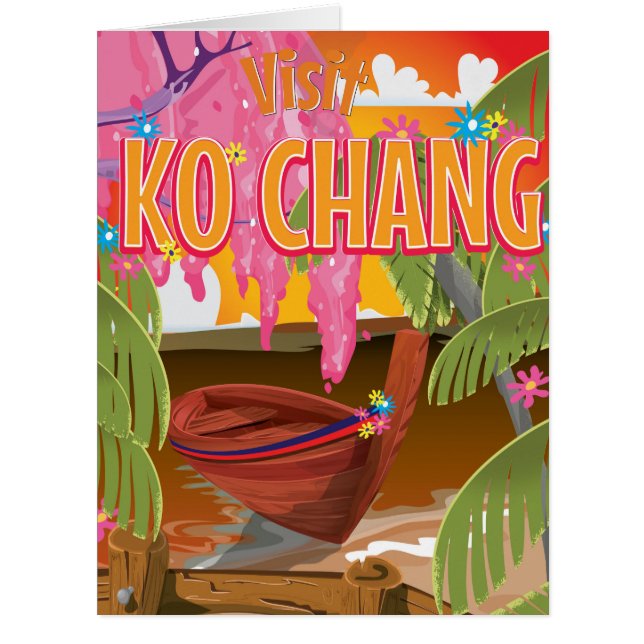 Ko Chang Thailand Reiseplakat (Vorderseite)