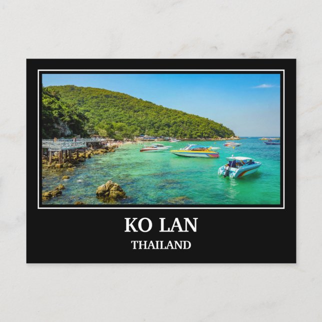 Ko Lan Thailand Postcard Postkarte (Vorderseite)