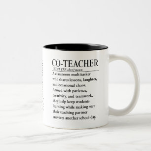 Ko-Lehrer Zweifarbige Tasse