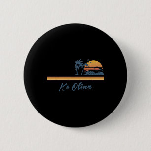 Ko Olina Beach Hawaii Familie passende Urlaubssomm Button