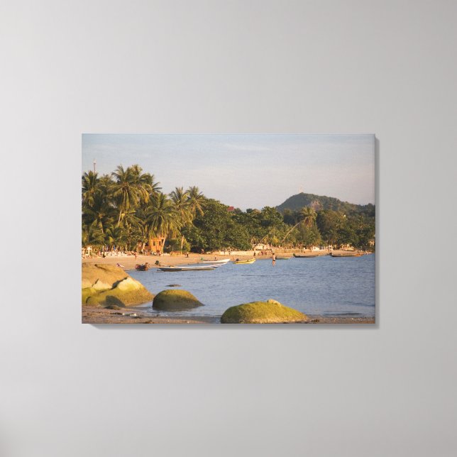 Ko Phangan, Thailand. Außerhalb der hektischen Ins Leinwanddruck (Vorderseite)