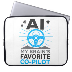 Ko-Pilot - Intelligenter Partner meines Gehirns Laptopschutzhülle