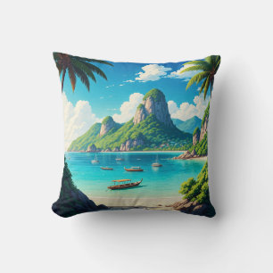 Ko Samui Thailand Beach Kissen