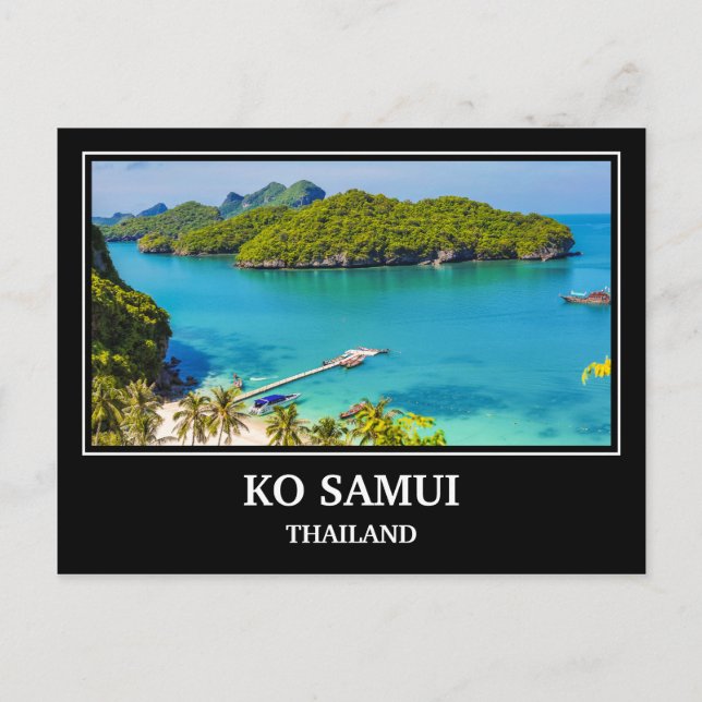 Ko Samui Thailand Postcard Postkarte (Vorderseite)
