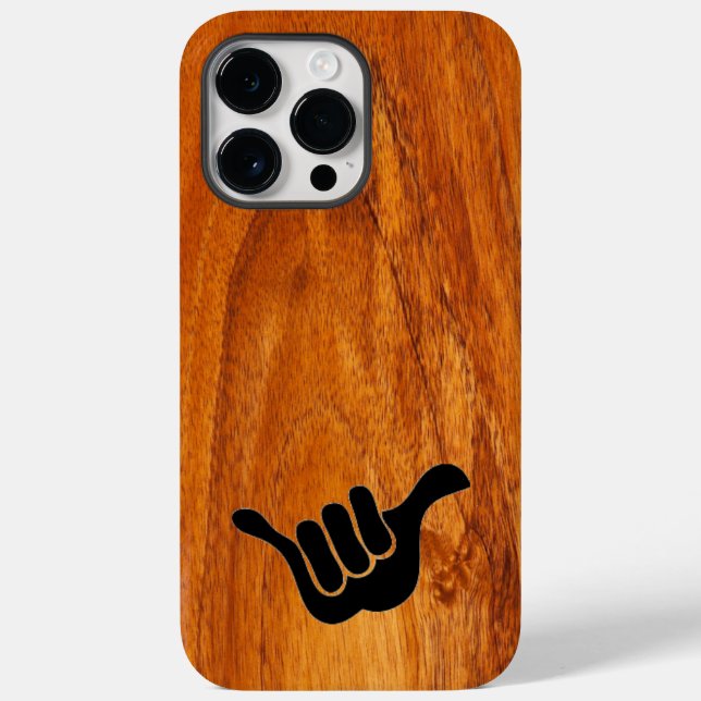 Koa Holz Case-Mate iPhone 14 Pro Max Hülle (Rückseite)