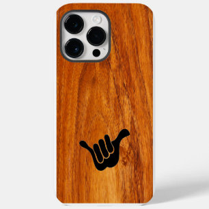 Koa Holz iPhone 14 Pro Max Hülle
