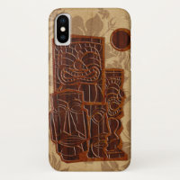 Koa Wood Tiki Sun Imitate HolzSurfboard