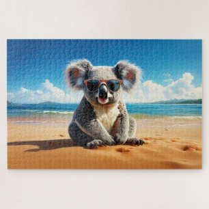 Koala am Sandstrand