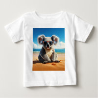 Koala am Sandstrand