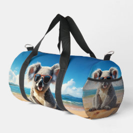 Koala am Sandstrand Duffle Bag