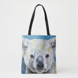 Koala Animal Art Deco Paint Mosaic Tasche