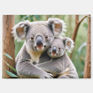 Koala Animal Nature Wildlife Zuneigung Gekümmert Magnet