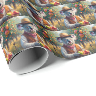 Koala Apple Orchard Geschenkpapier