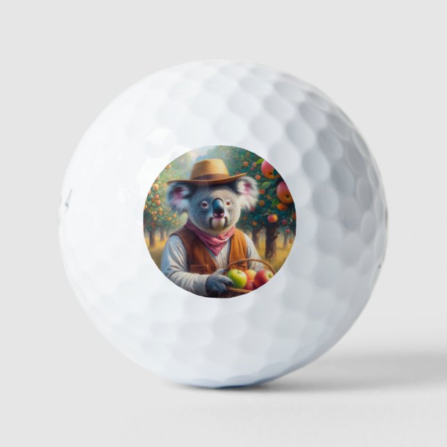 Koala Apple Orchard Golfball (Vorderseite)