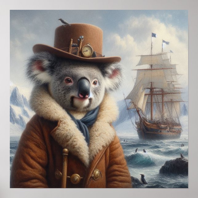 Koala Arctic Explorer Poster (Vorne)