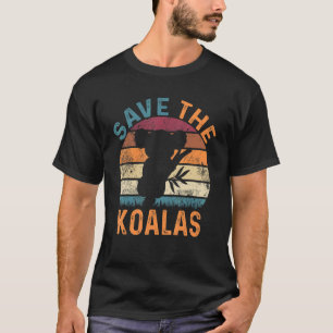 Koala Australien Tierschutz Neuseeland Australien T-Shirt