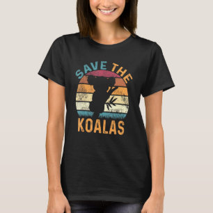 Koala Australien Tierschutz Neuseeland Australien T-Shirt