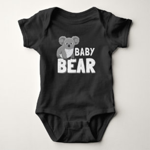 Koala-Baby-Bärnbodysuit zusammenpassender Baby Strampler