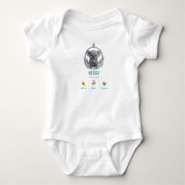 Koala Baby Onesie – Personalized Birth Stats Baby Strampler