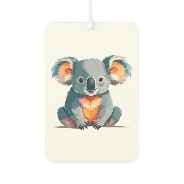 Koala-Bär Autolufterfrischer (Vorderseite)
