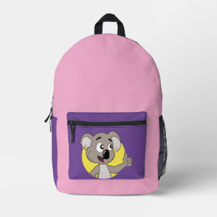 Koala-Bär-Cartoon Bedruckter Rucksack