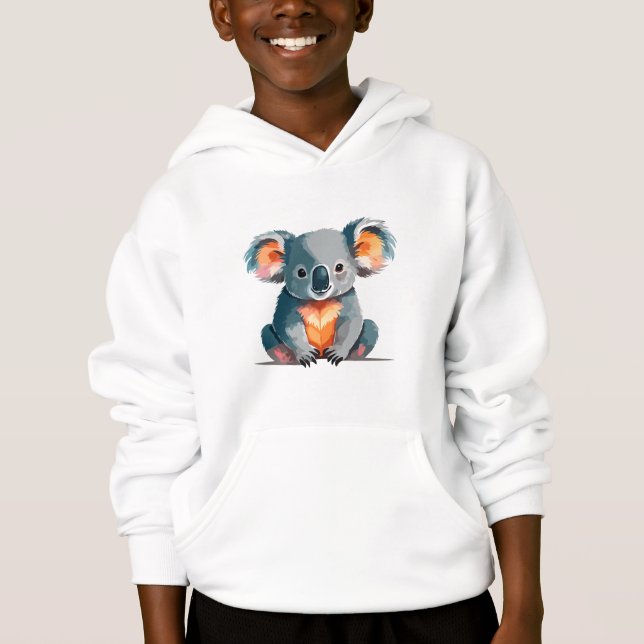 Koala-Bär Hoodie (Vorderseite)