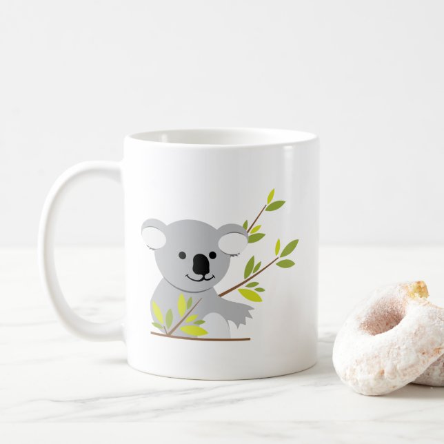 Koala-Bär Kaffeetasse (Mit Donut)