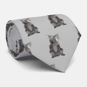 Koala-Bär-Krawatte Krawatte