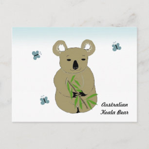Koala Bär Postkarte