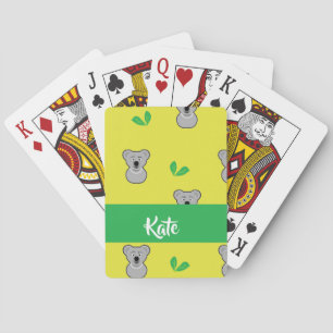 Koala-Bärengelb Spielkarten