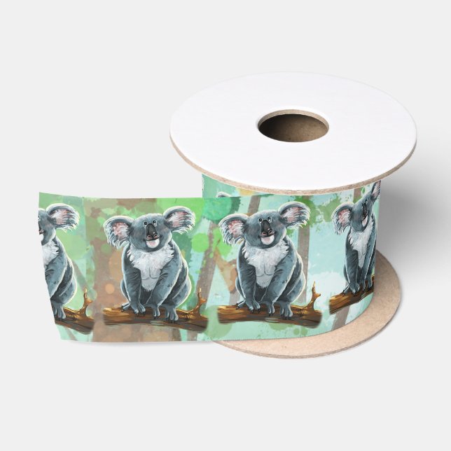 Koala Bärengeschenke und Zubehör Satinband (Spule)