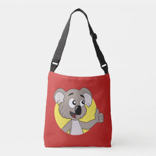 Koala Bärensack Cartoon Tragetaschen Mit Langen Trägern