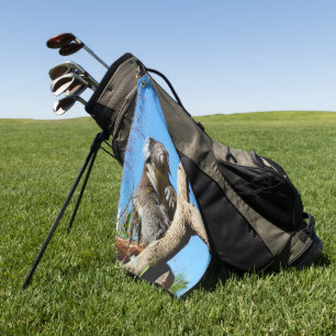 Koala Bärenzeit, um über das Leben nachzudenken, Golfhandtuch