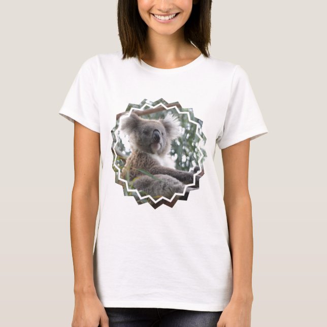 Koala-Bärn-Tatsachen-Damen-T - Shirt (Vorderseite)
