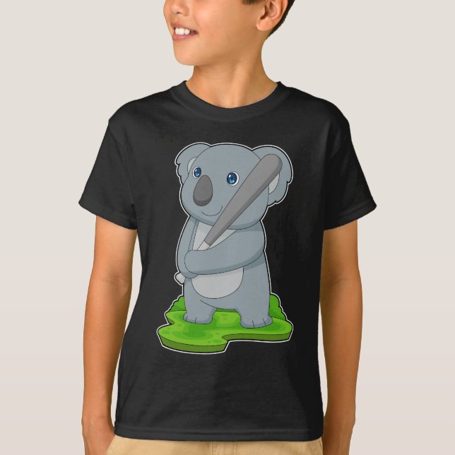 Koala Baseball Baseball T-Shirt (Vorderseite)