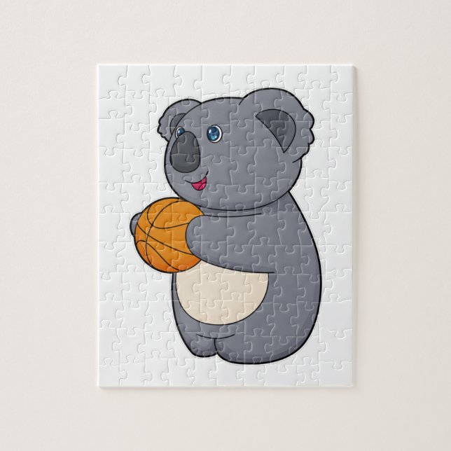 Koala Basketball-Spieler Basketball (Vertikal)