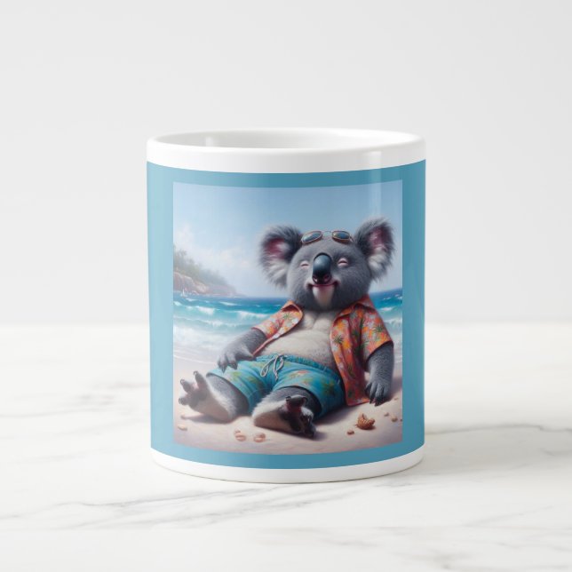 Koala Beach Jumbo-Tasse (Vorderseite)
