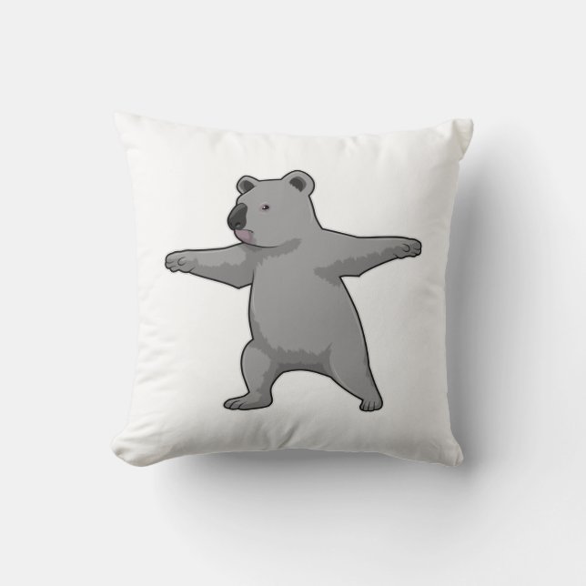 Koala bear at Yoga Fitness Kissen (Vorderseite)