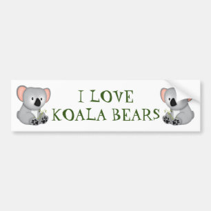 KOALA BEAR AUTOAUFKLEBER