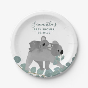 Koala Bear Baby Duschpapier Teller