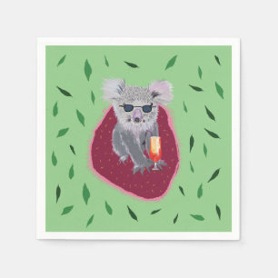Koala Bear Chill Out Serviette