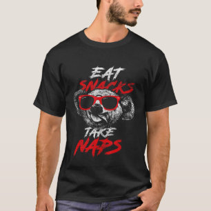 Koala Bear Eat Snacks Take Nickerchen T-Shirt