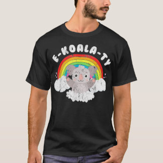 Koala Bear EKoalaTY Rainbow Pun Tshirt LGBTQ