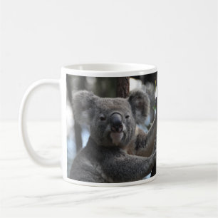 Koala Bear in Tree Kaffeetasse