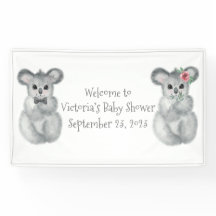 Koala Bear individuelle Babydusche